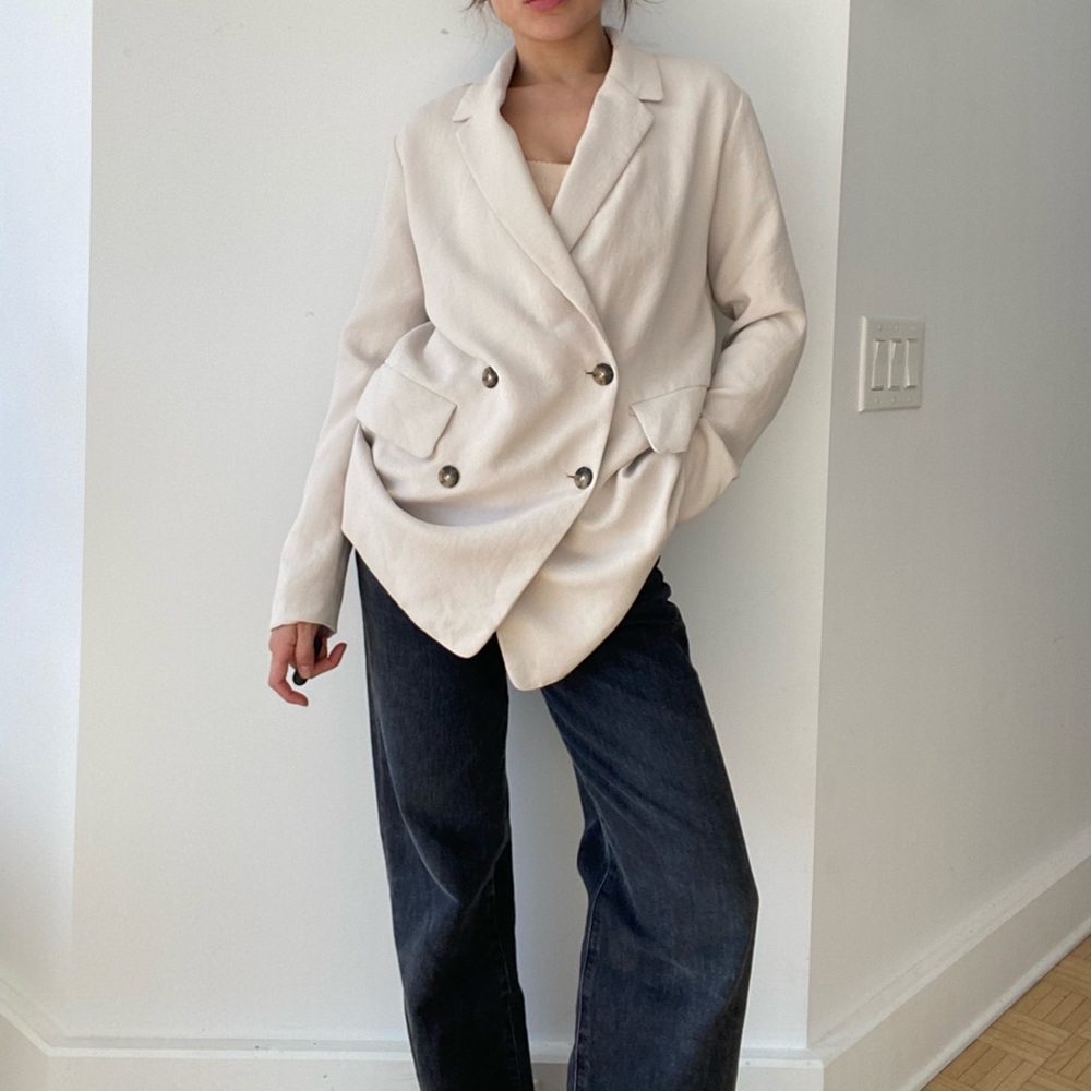 Aritzia Wilfred oversized blazer. Classic Cherrelle Blazer